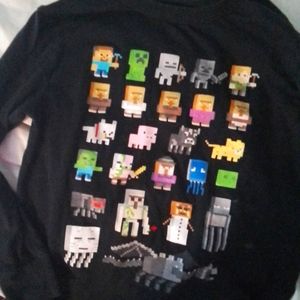Long sleeve minecraft shirt
